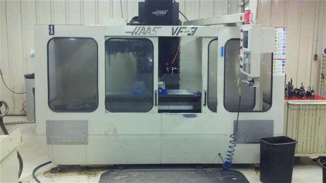 Haas VF-3, Machine ID: 5847